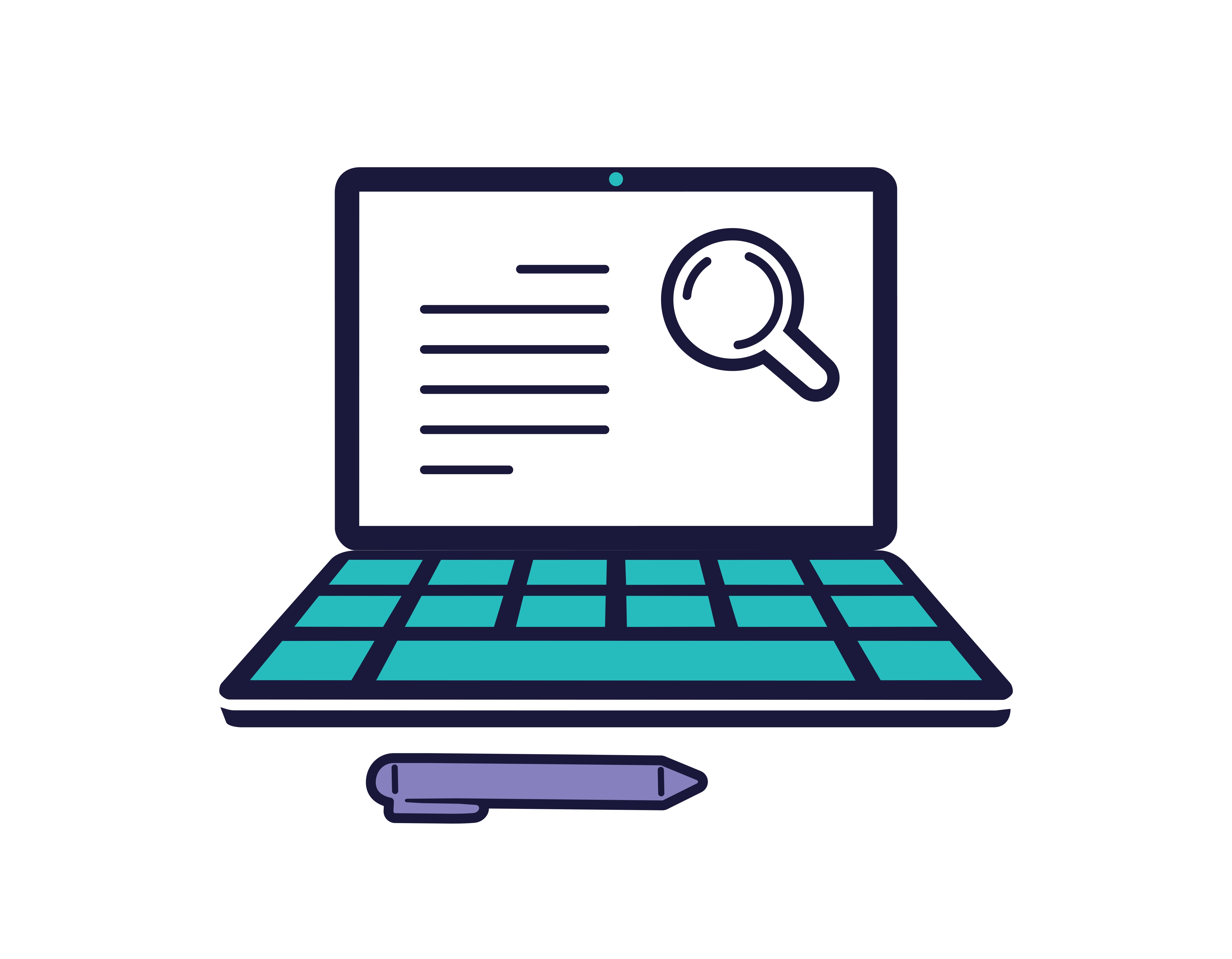 Laptop with Search Symbol.png